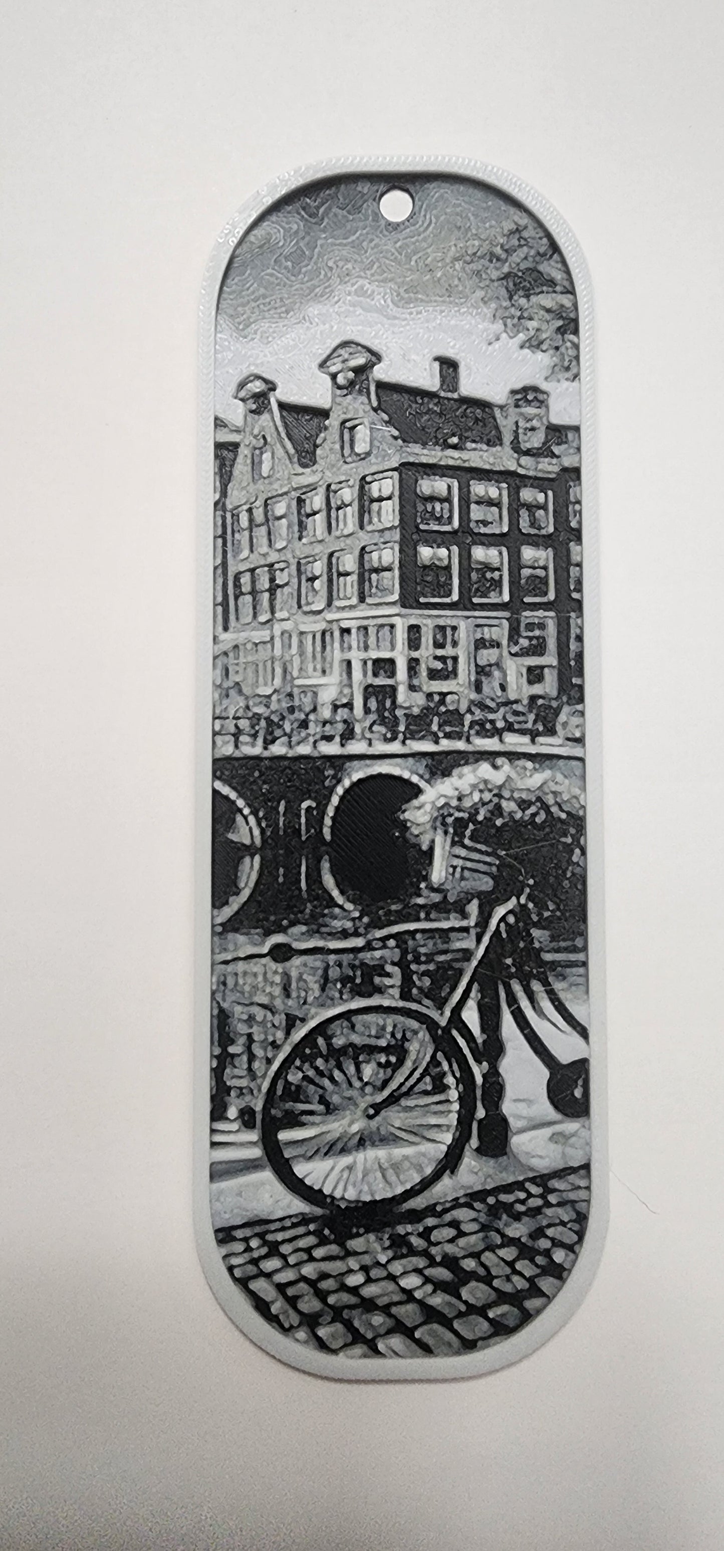 Amsterdam Canal Scene Bookmark