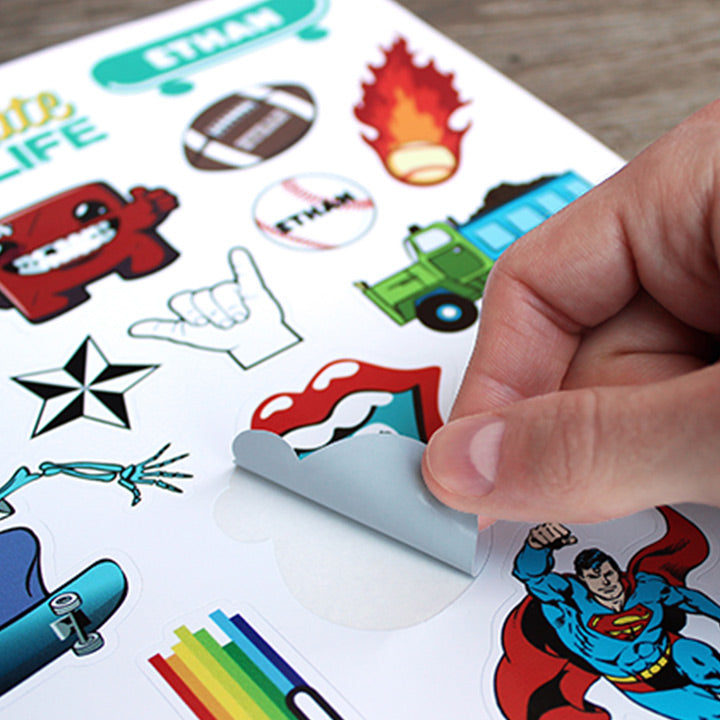 Customizable Large Sticker Sheet (4"x6")