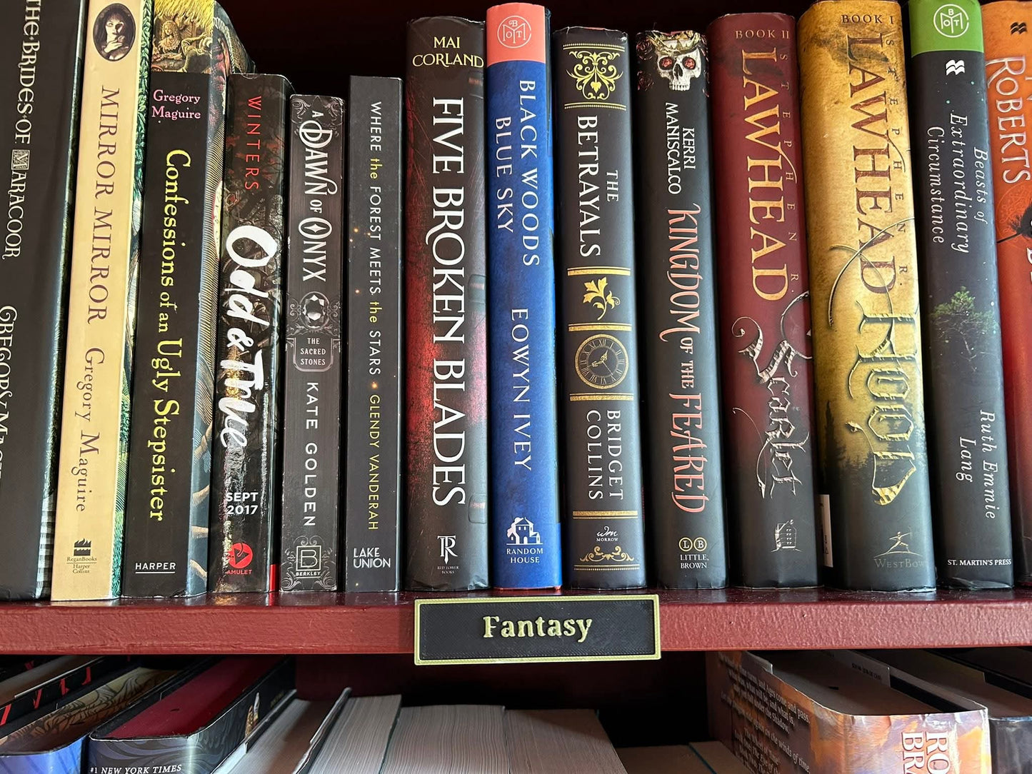 Genres Bookshelf Label Set - 3/4"