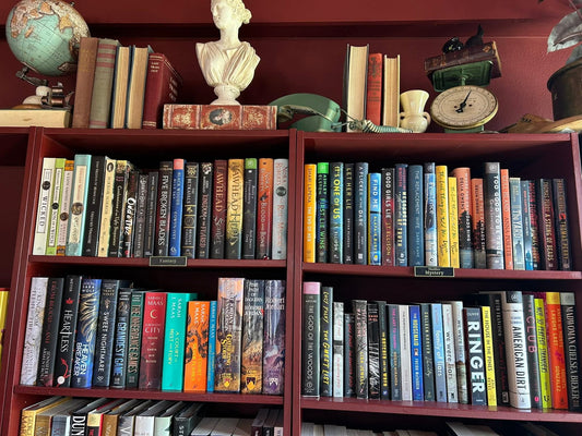 Genres Bookshelf Label Set - 3/4"