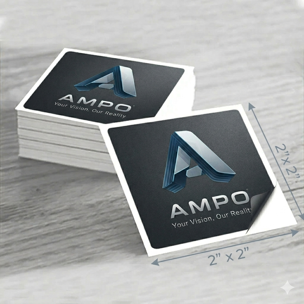 Custom 2"x2" Square Sticker
