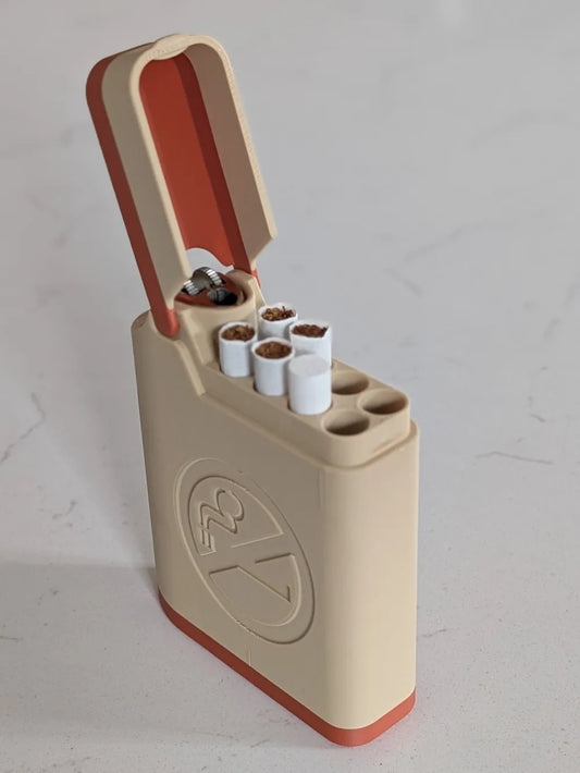 AlO Cigarette Holder & Lighter Case