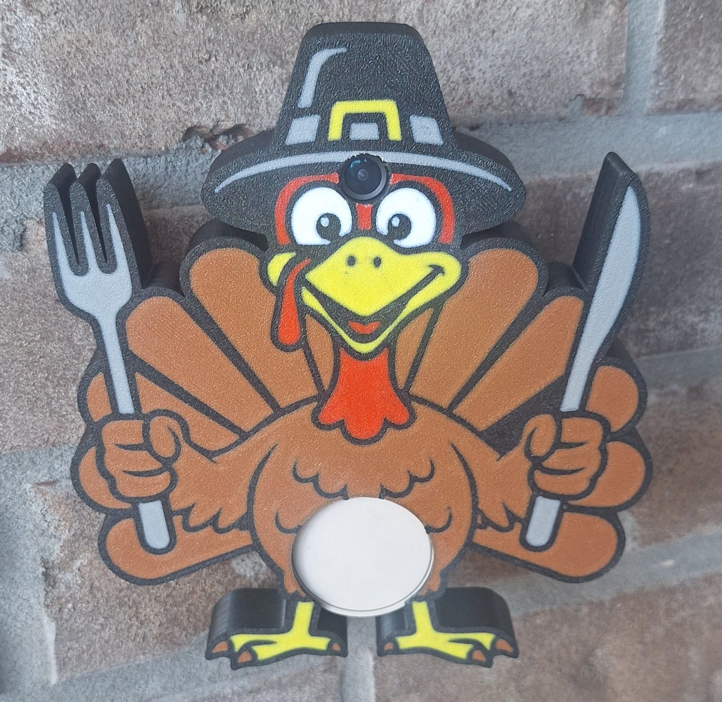 Thanksgiving Doorbell Cover