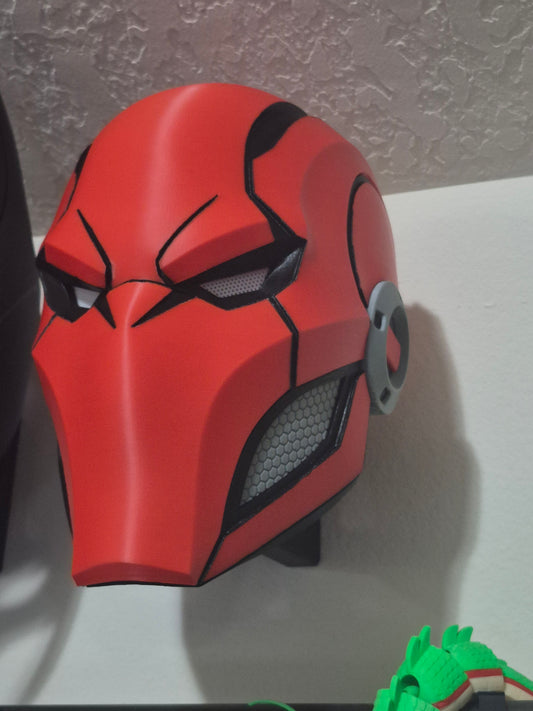 Red Hood Helmet