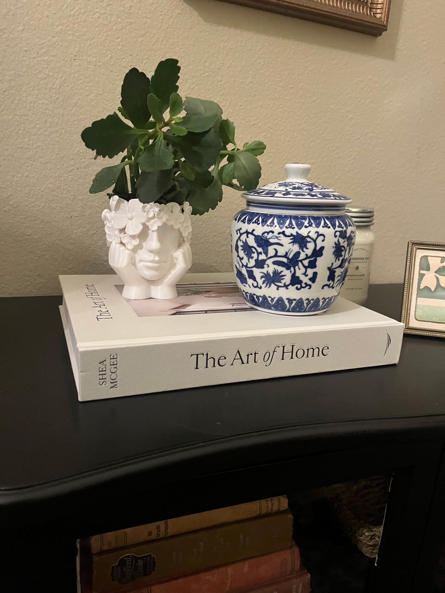 Floral Face Planter