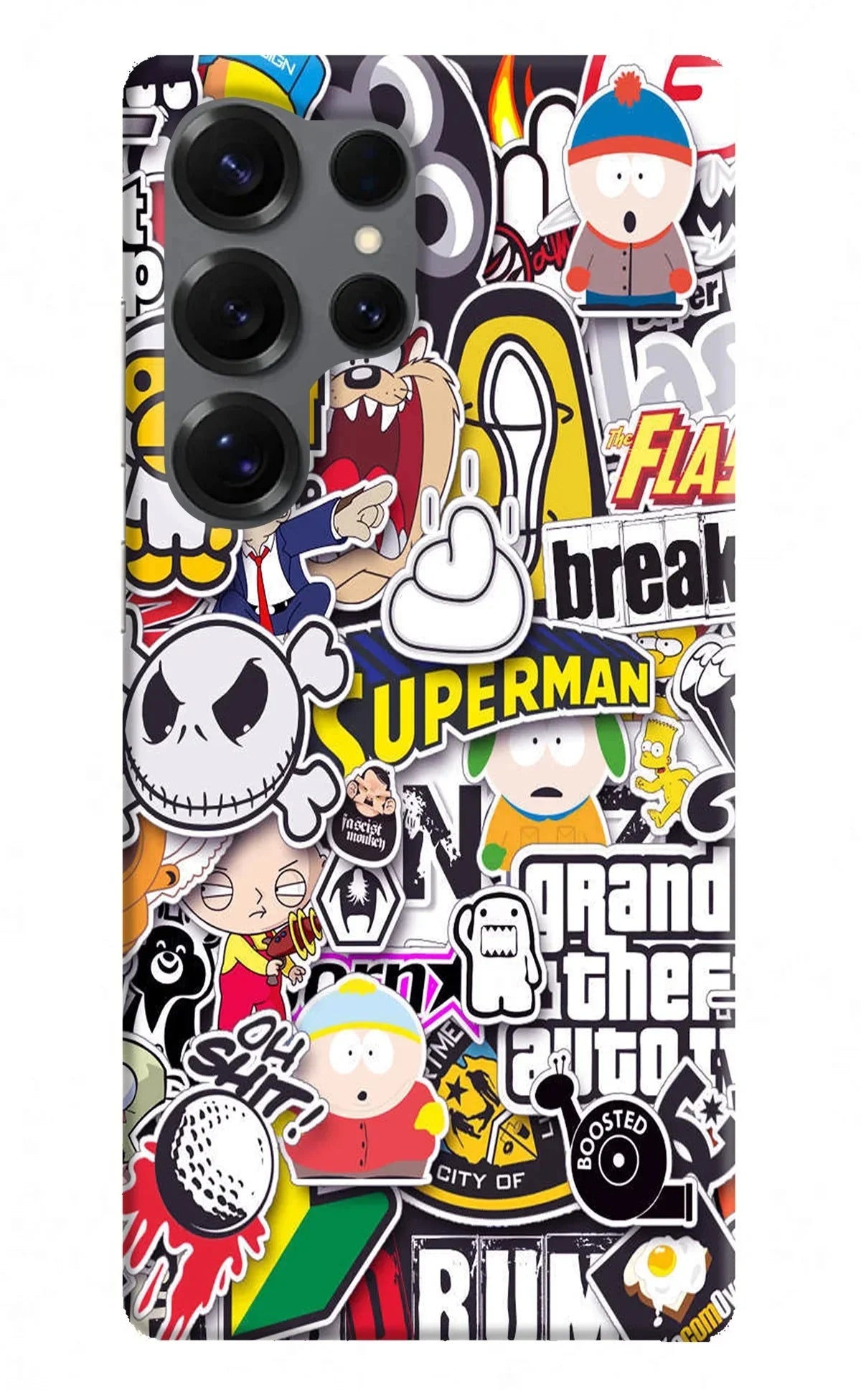 Customizable Samsung Back Sticker