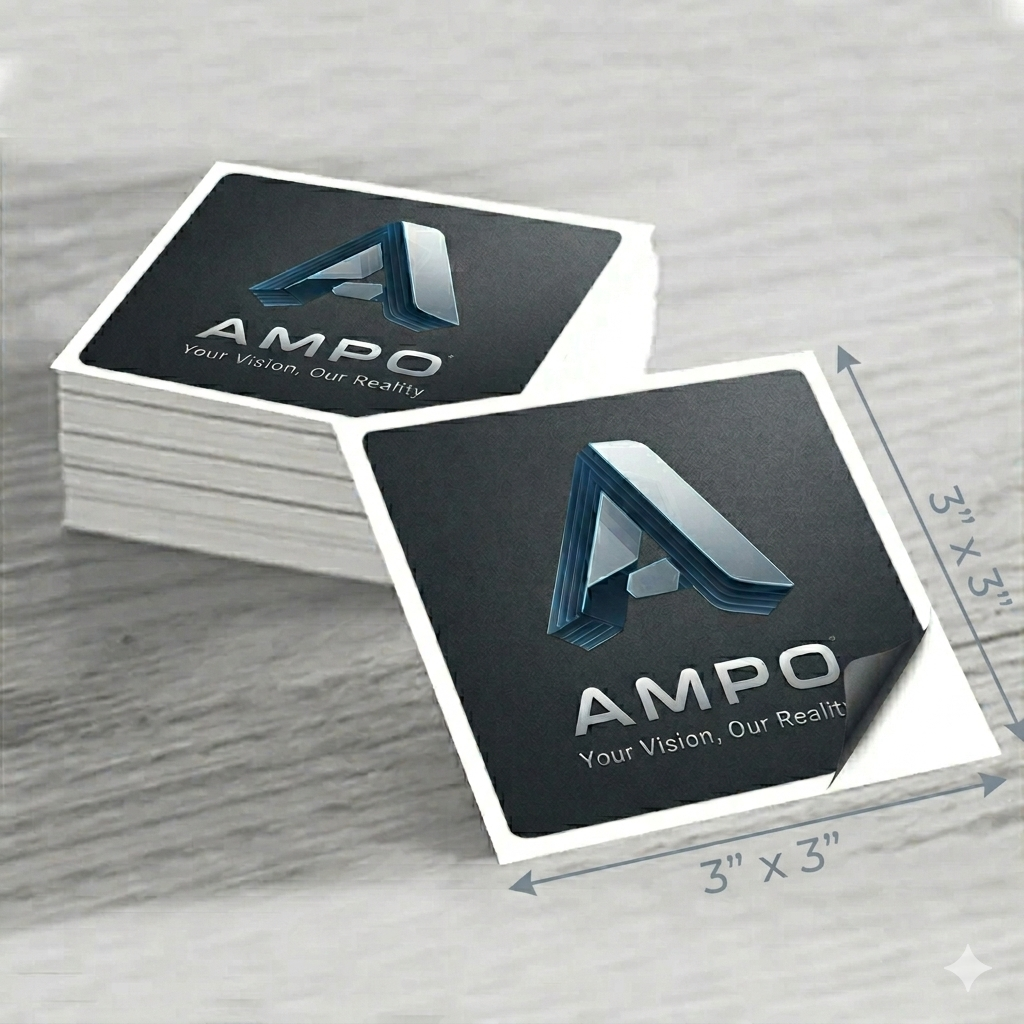 Custom 3"x3" Sqaure Stickers
