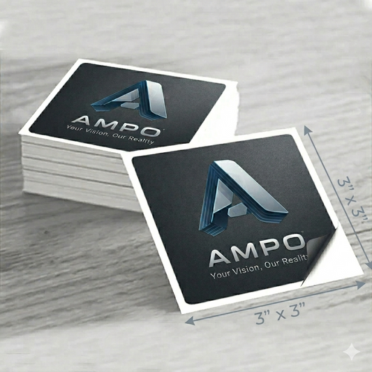 Custom 3"x3" Sqaure Stickers