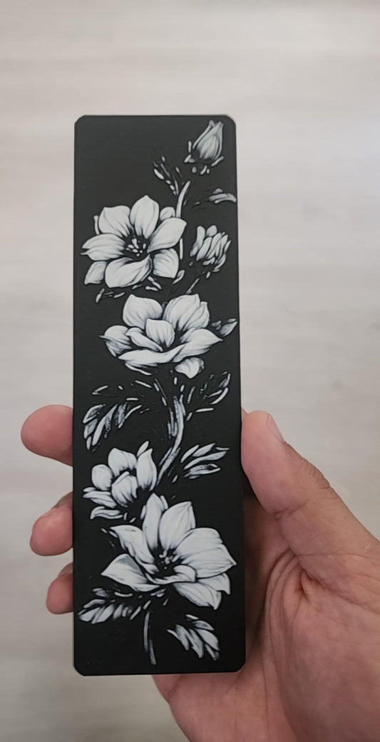 Elegant Floral Bookmark