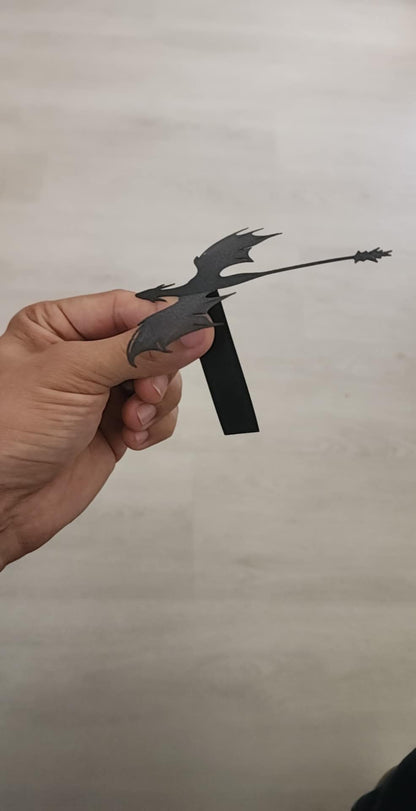 Dragon Silhouette Bookmark