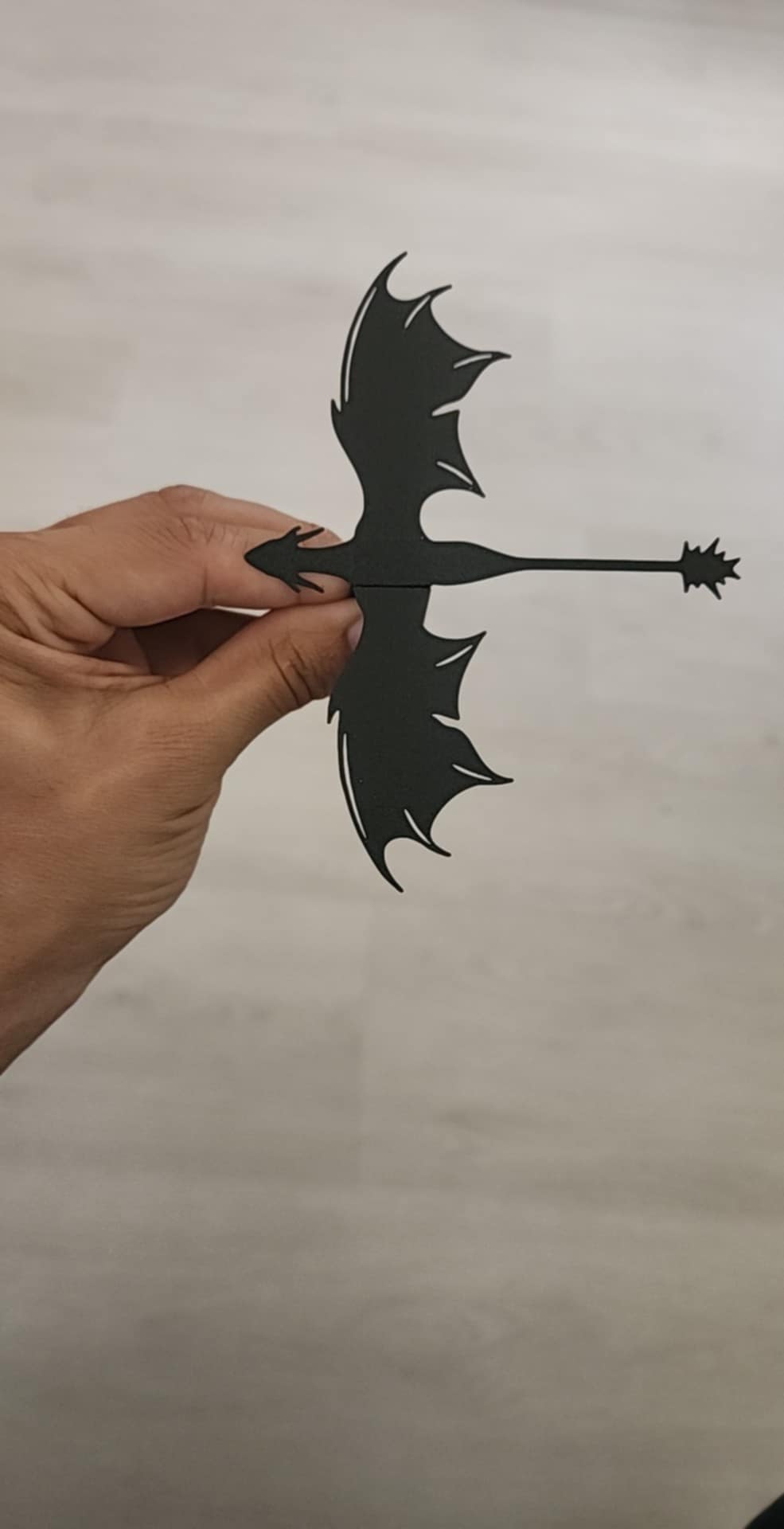 Dragon Silhouette Bookmark