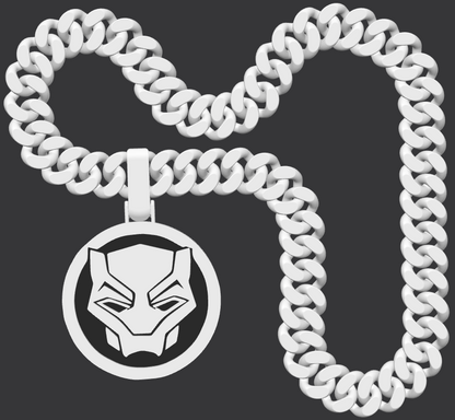Blank Panther Chain