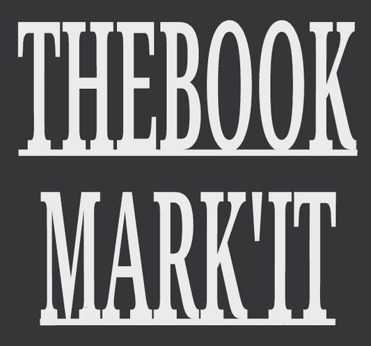 “THE BOOKMARK IT” Custom Wall Sign