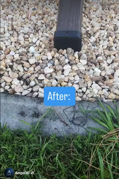 Downspout Gutter Guard 3"x4"
