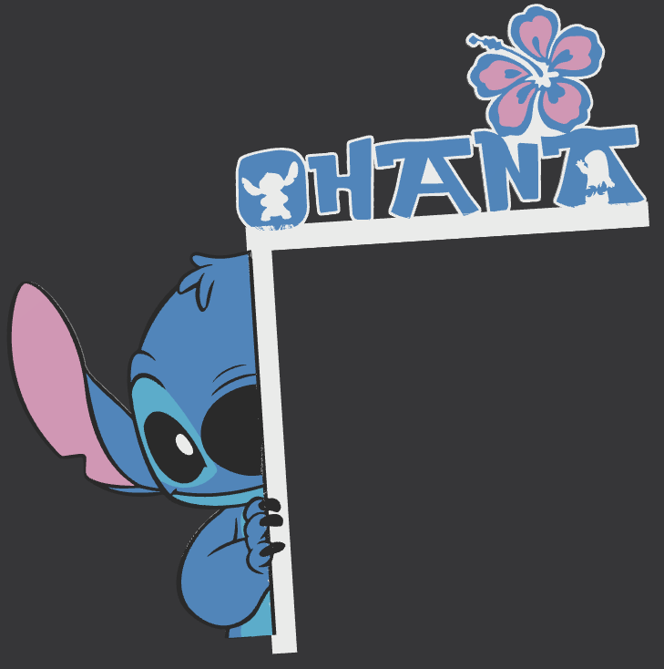 Stitch Door Corner Sign