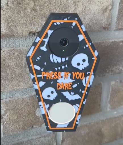 Halloween Doorbell Cover