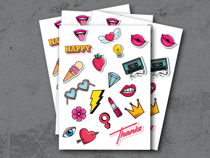 Mini Sticker Sheet (4"x6")