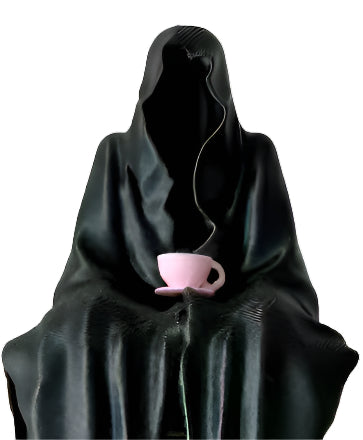Grim Figure Coffee Statue Set - 2 Pack